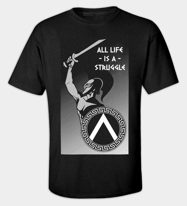 Camiseta Guerrero Espartano