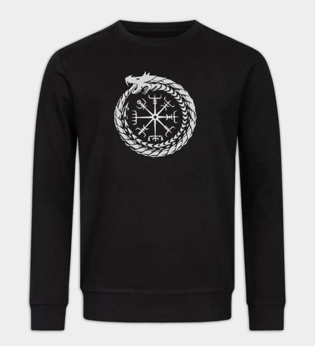 Sudadera bordada Serpiente de Midgard