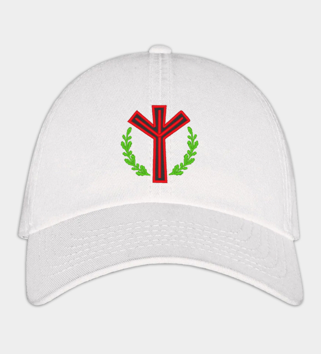 Gorra bordada Runa Algiz