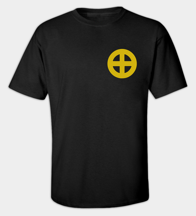Camiseta bordada Cruz Solar