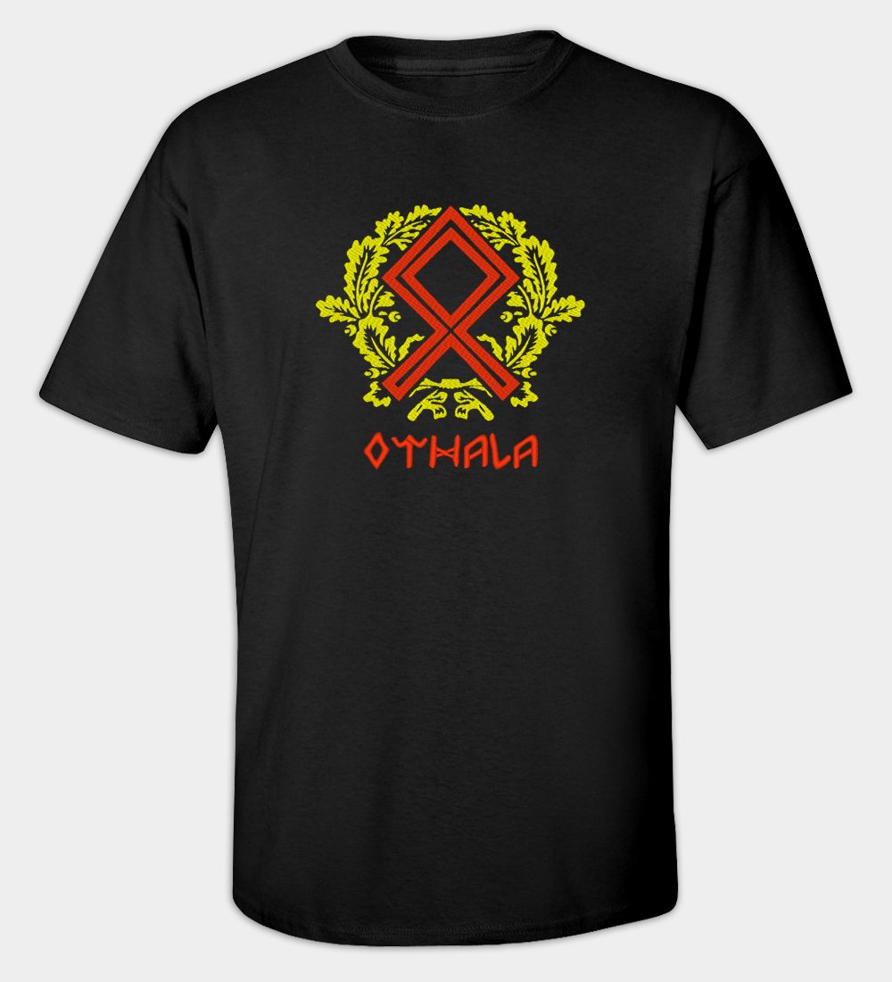 Camiseta bordada Othala Camiseta bordada Othala