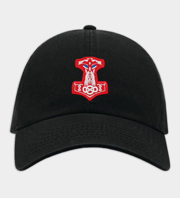 Gorra bordada Mjolnir