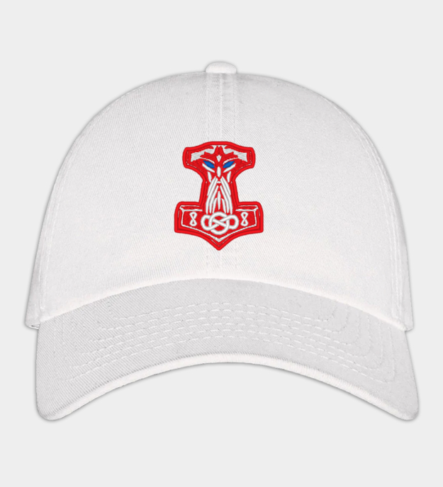 Gorra bordada Mjolnir