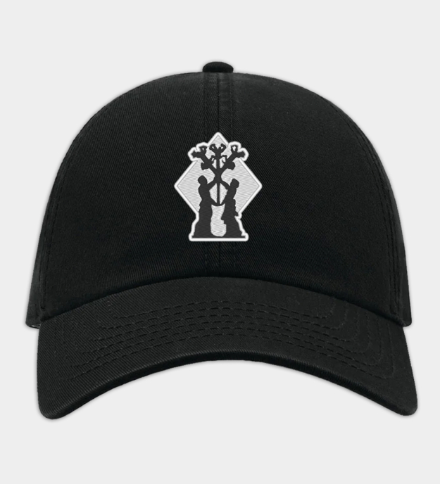 Gorra de Béisbol Bordada Motivo Algiz